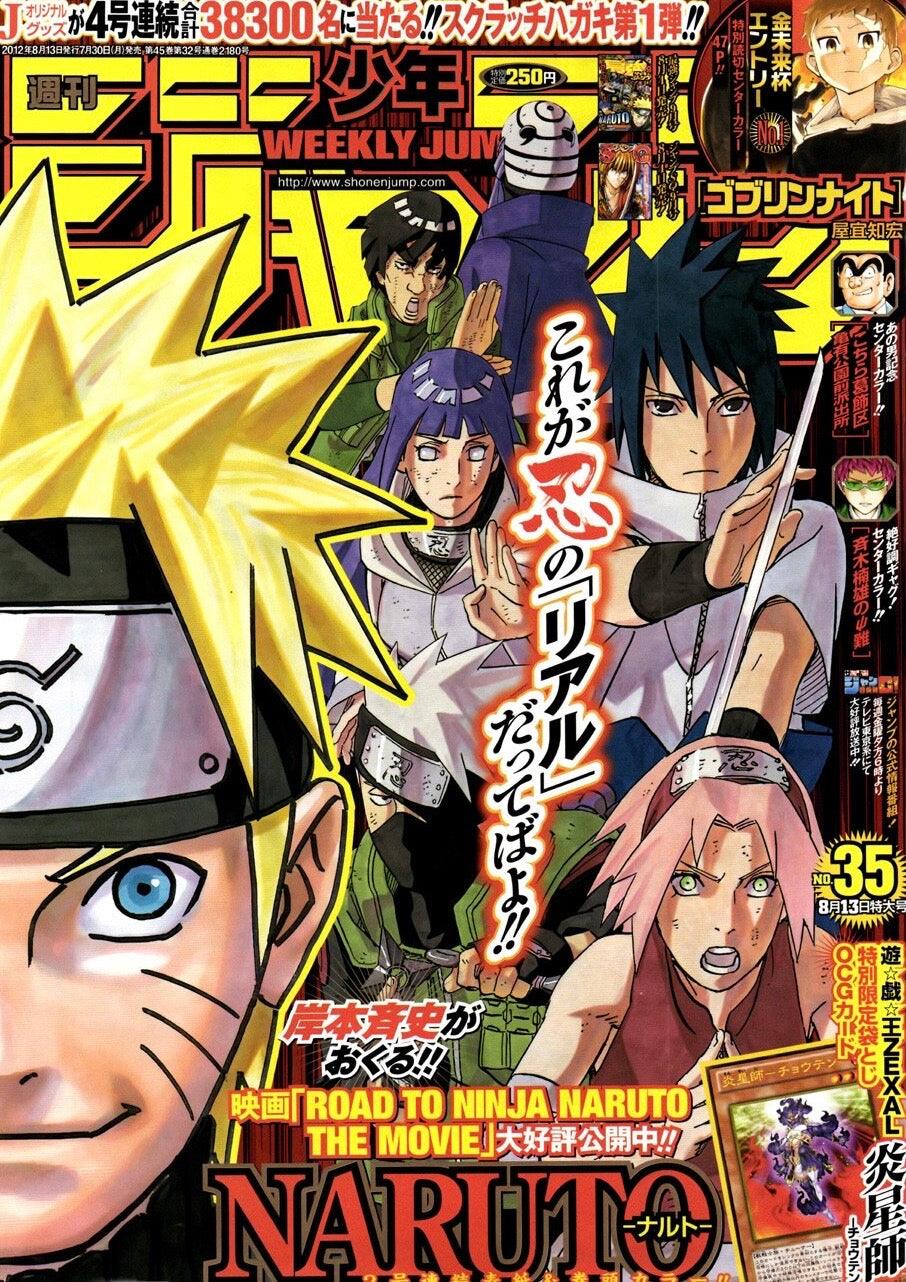 Weekly Shonen Jump 35 (2012) - NARUTO