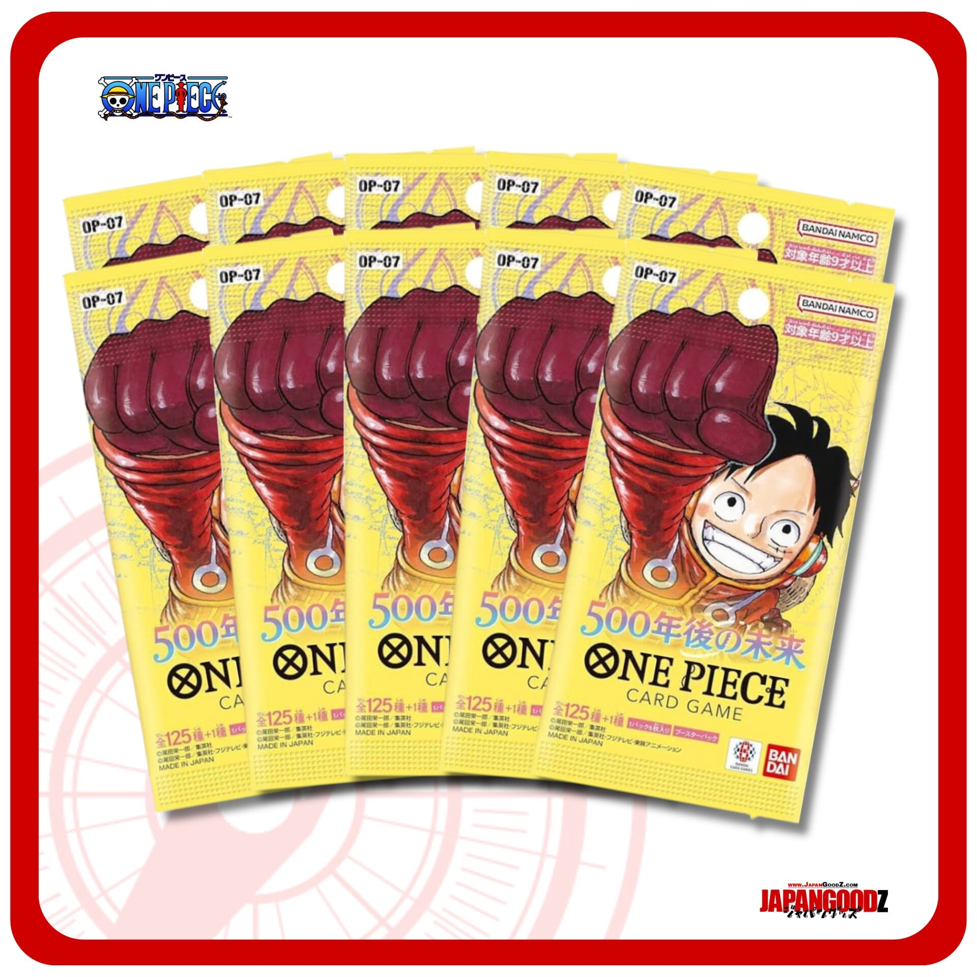 One Piece Card Game OP-07 | 500 YEARS IN THE FUTURE
