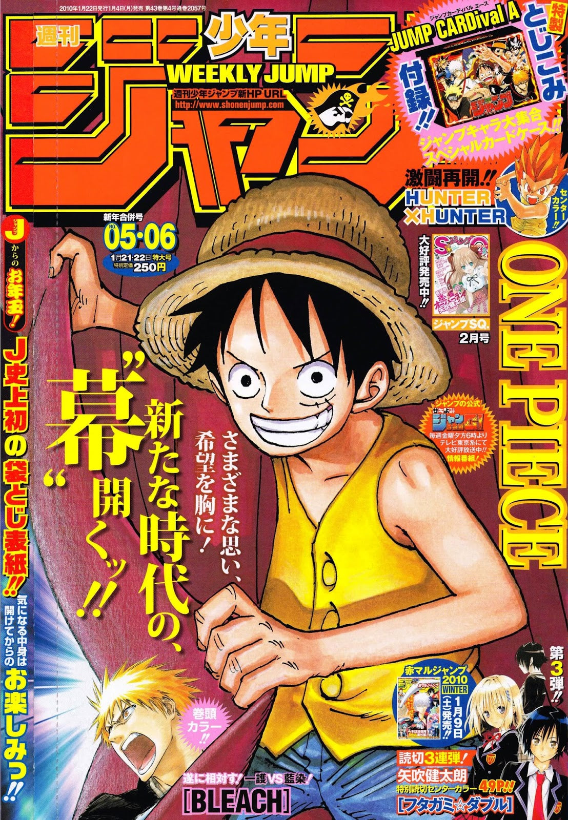 Weekly Shonen Jump 5-6 (2010) - ONE PIECE