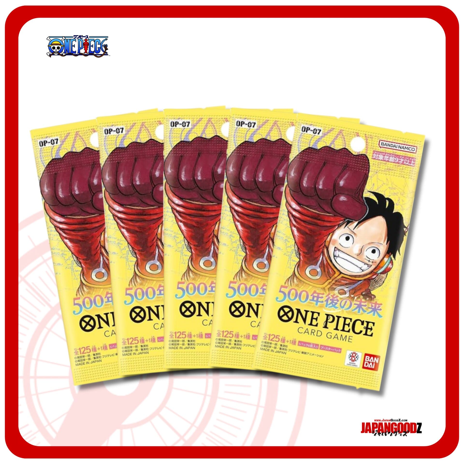 One Piece Card Game OP-07 | 500 YEARS IN THE FUTURE
