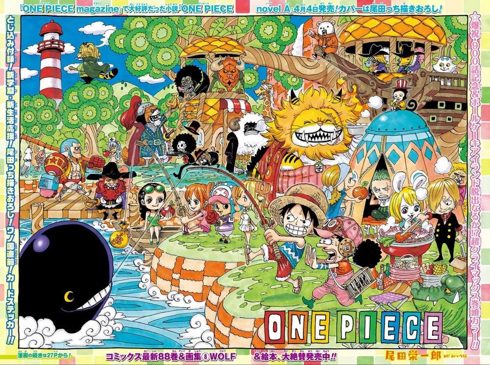 Weekly Shonen Jump 18 (2018) - ONE PIECE
