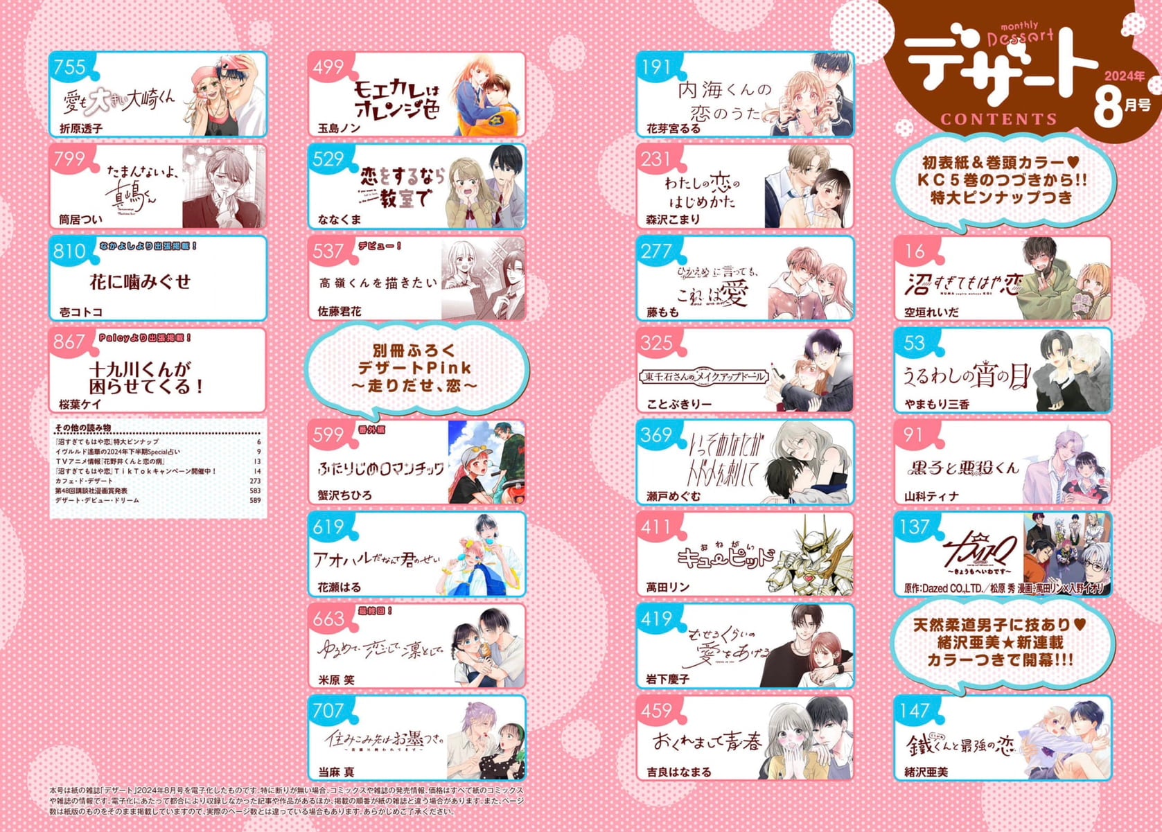 Monthly Dessert 8 (2024) - IN SO DEEP IT'S LOVE ALREADY