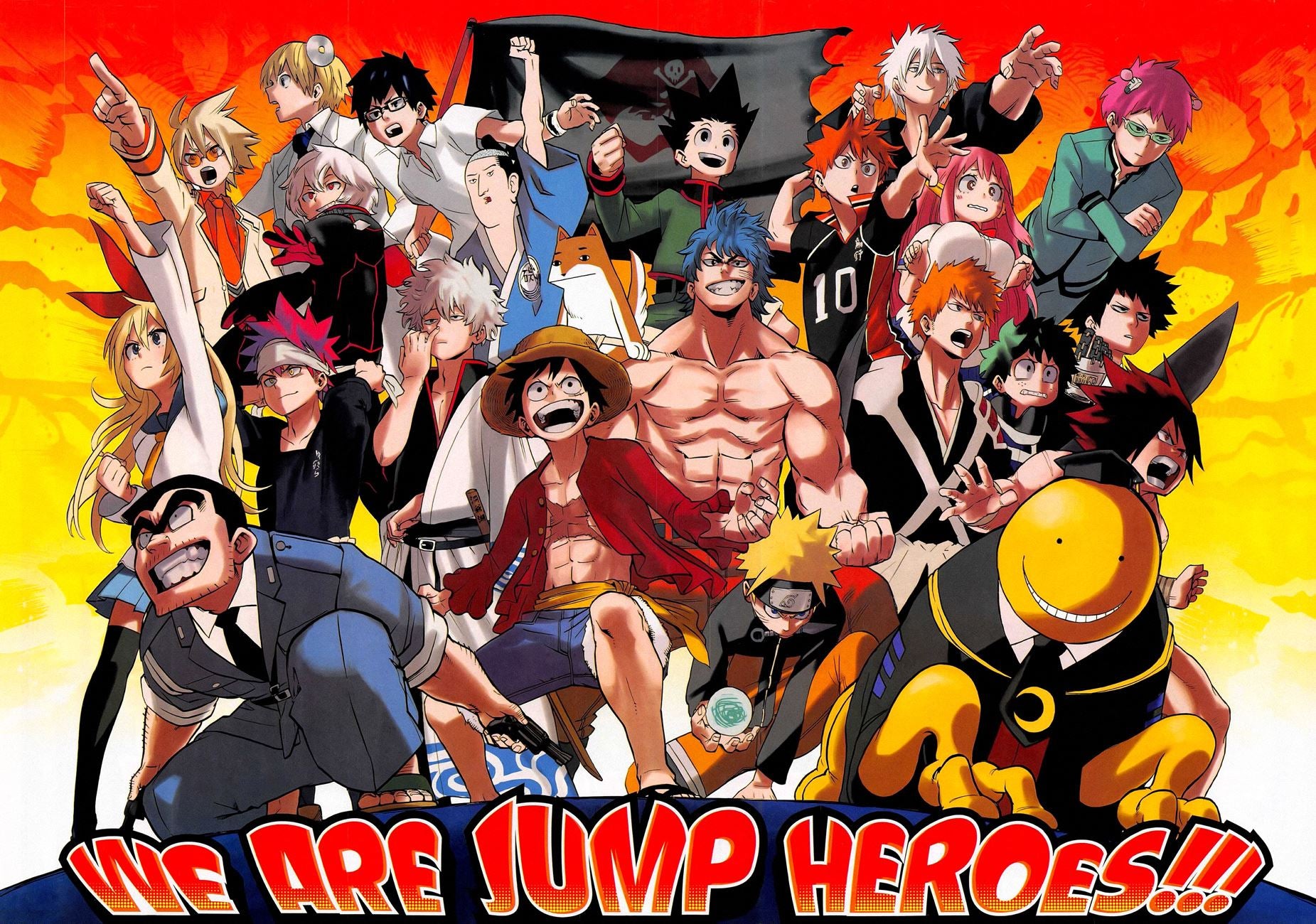 Weekly Shonen Jump 6-7 (2015) - ONE PIECE × ASSASSINATION CLASSROOM