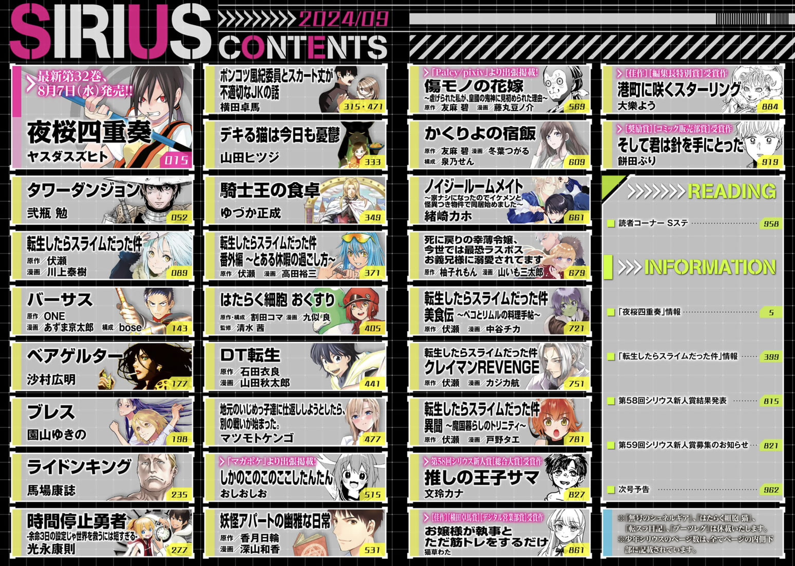Monthly Shonen Sirius #9 2024