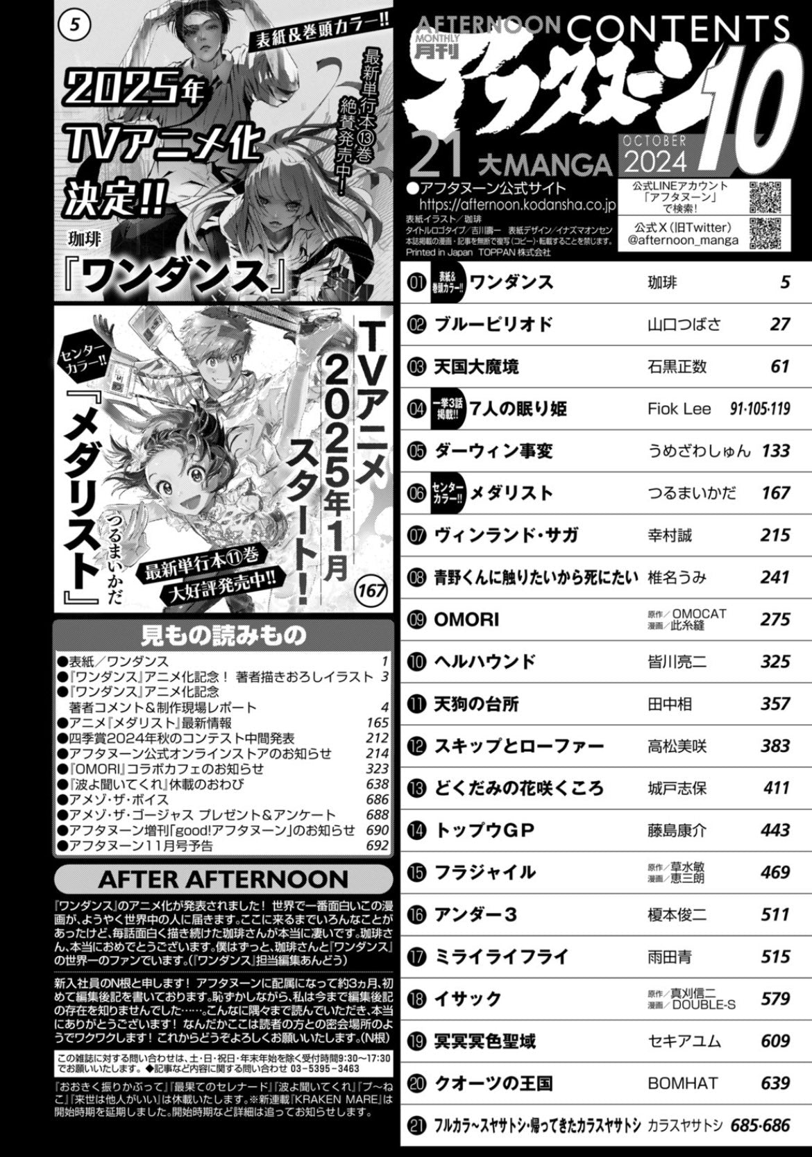 Monthly Afternoon #10 2024