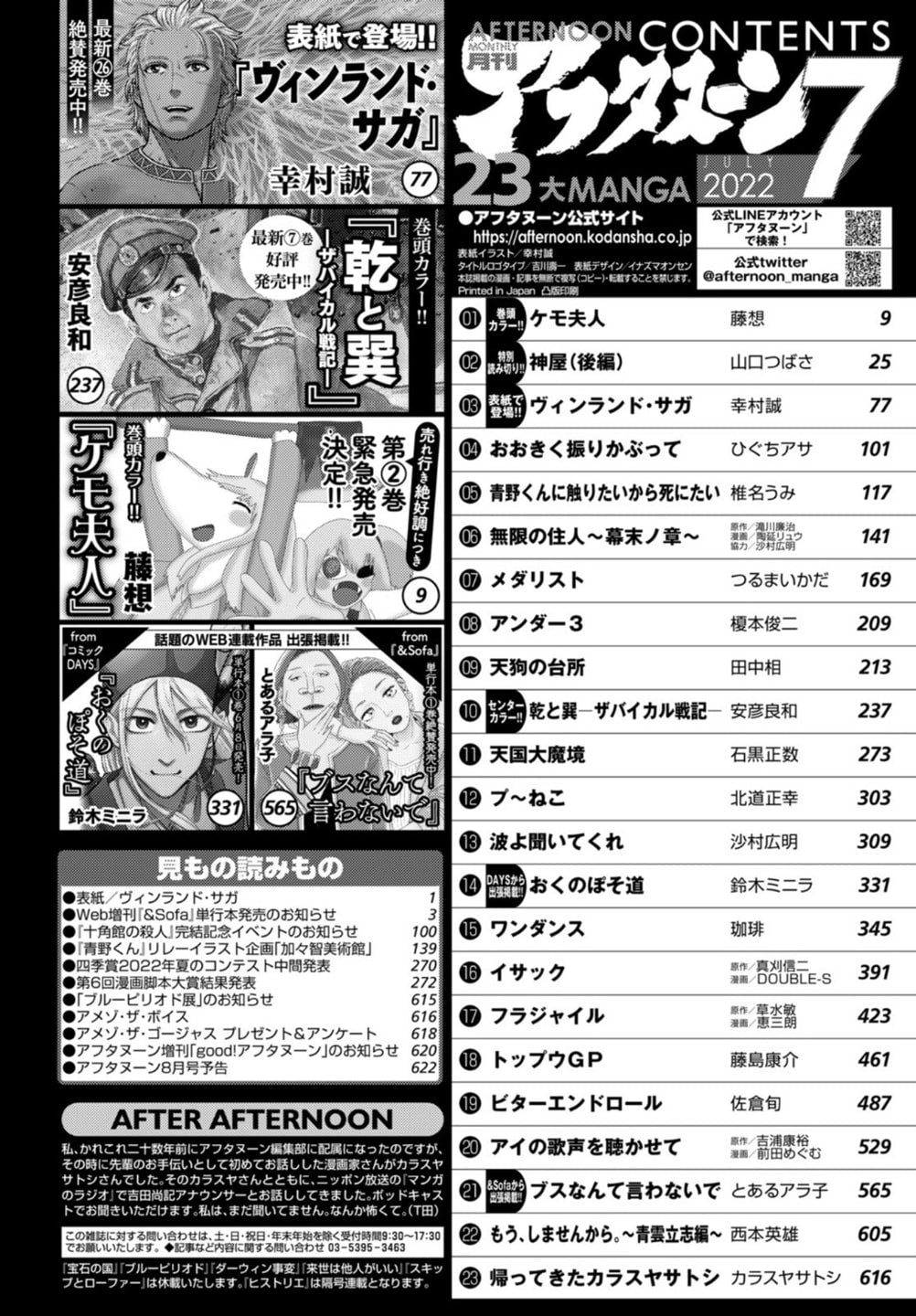 Monthly Afternoon #7 2022