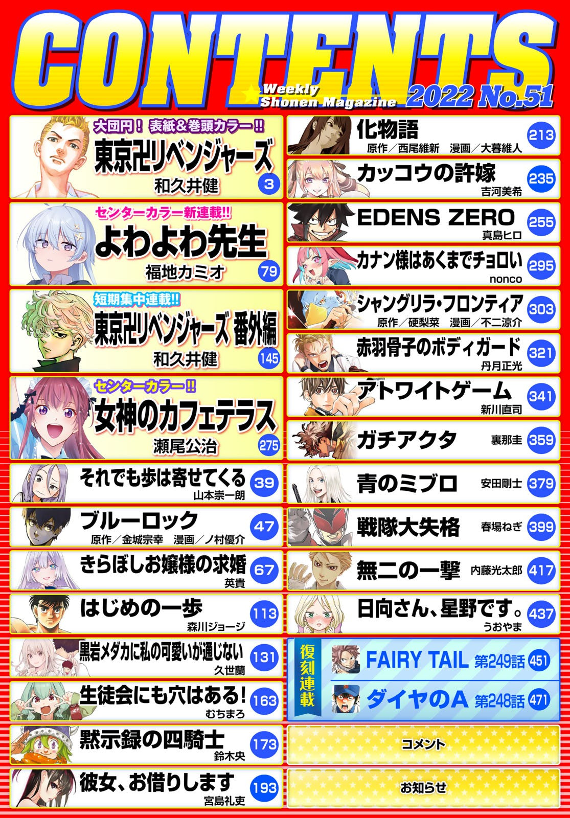 Weekly Shonen Magazine #51 2022 | TOKYO REVENGERS FINAL CHAPTER