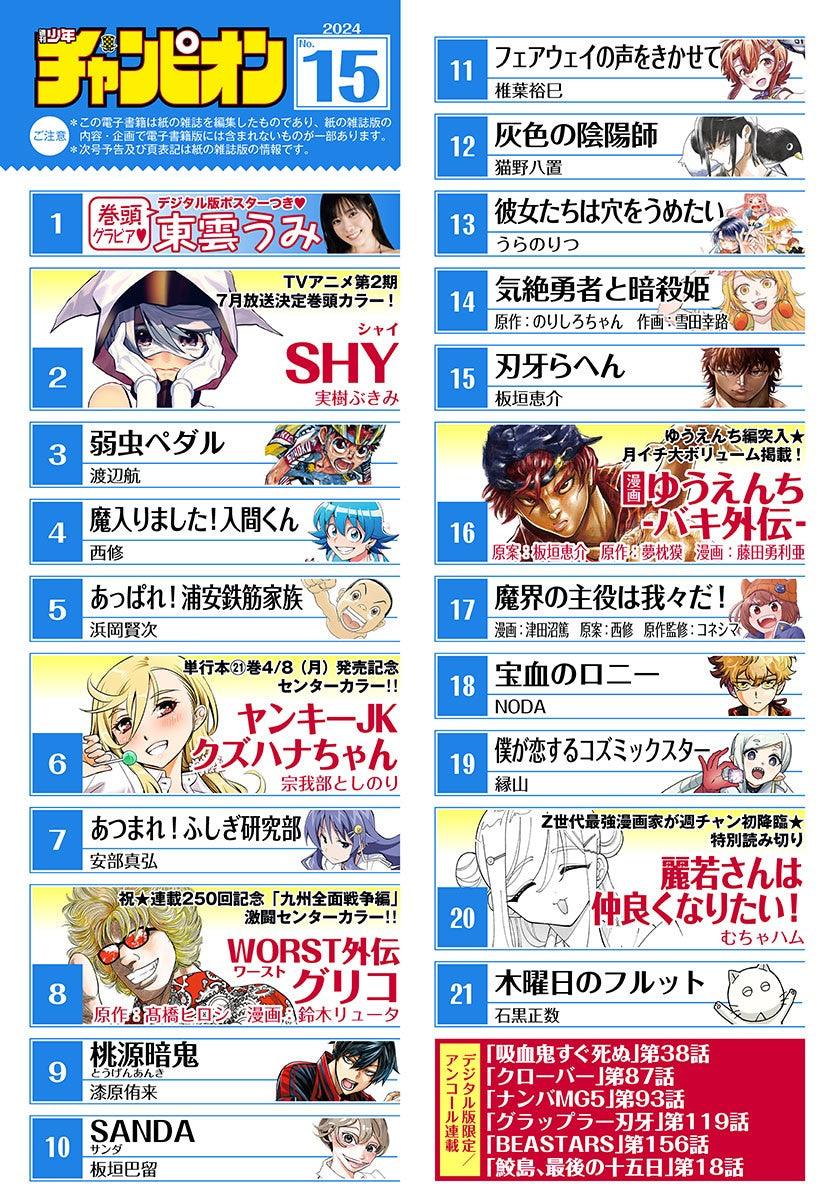Weekly Shonen Champion 15 (2024) - SHY