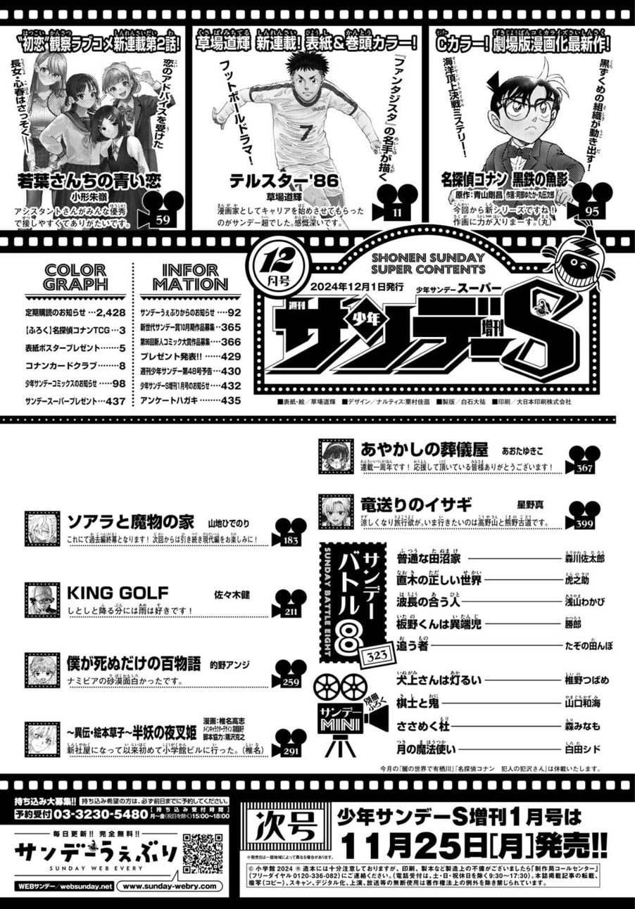 Shonen Sunday Super 12 (2024) - TELSTAR' 86