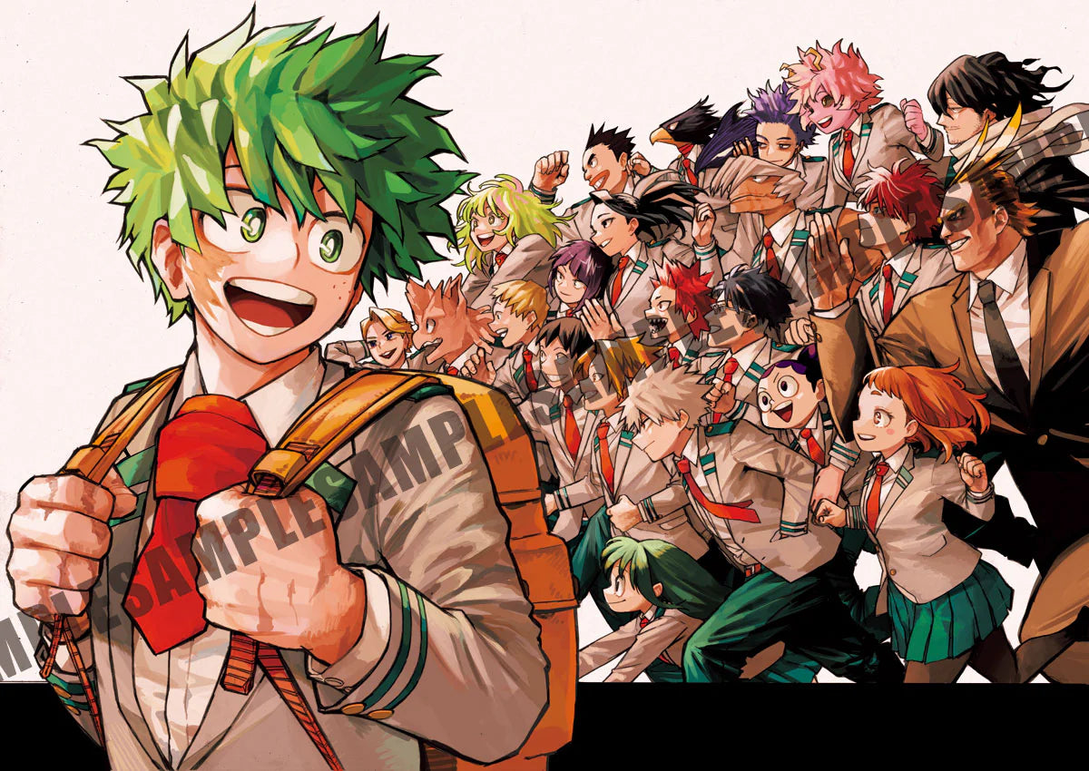 Genga Manuscript - MY HERO ACADEMIA FINAL CHAPTER