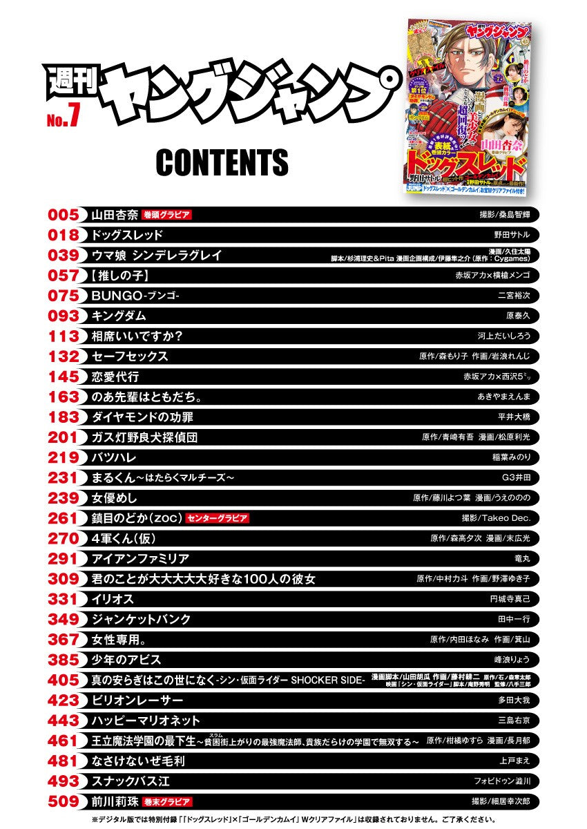 Weekly Young Jump 7 (2024) - DOGSRED