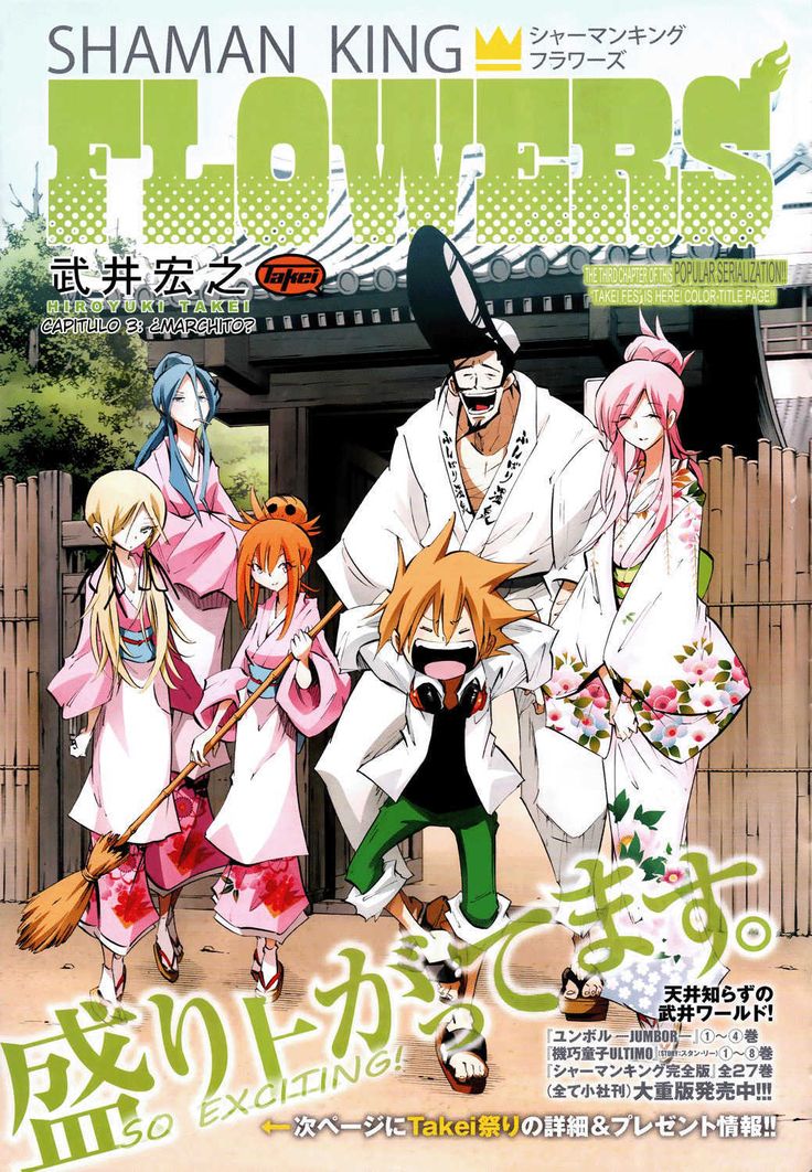 Jump X 7 (2012) - SHAMAN KING FLOWERS