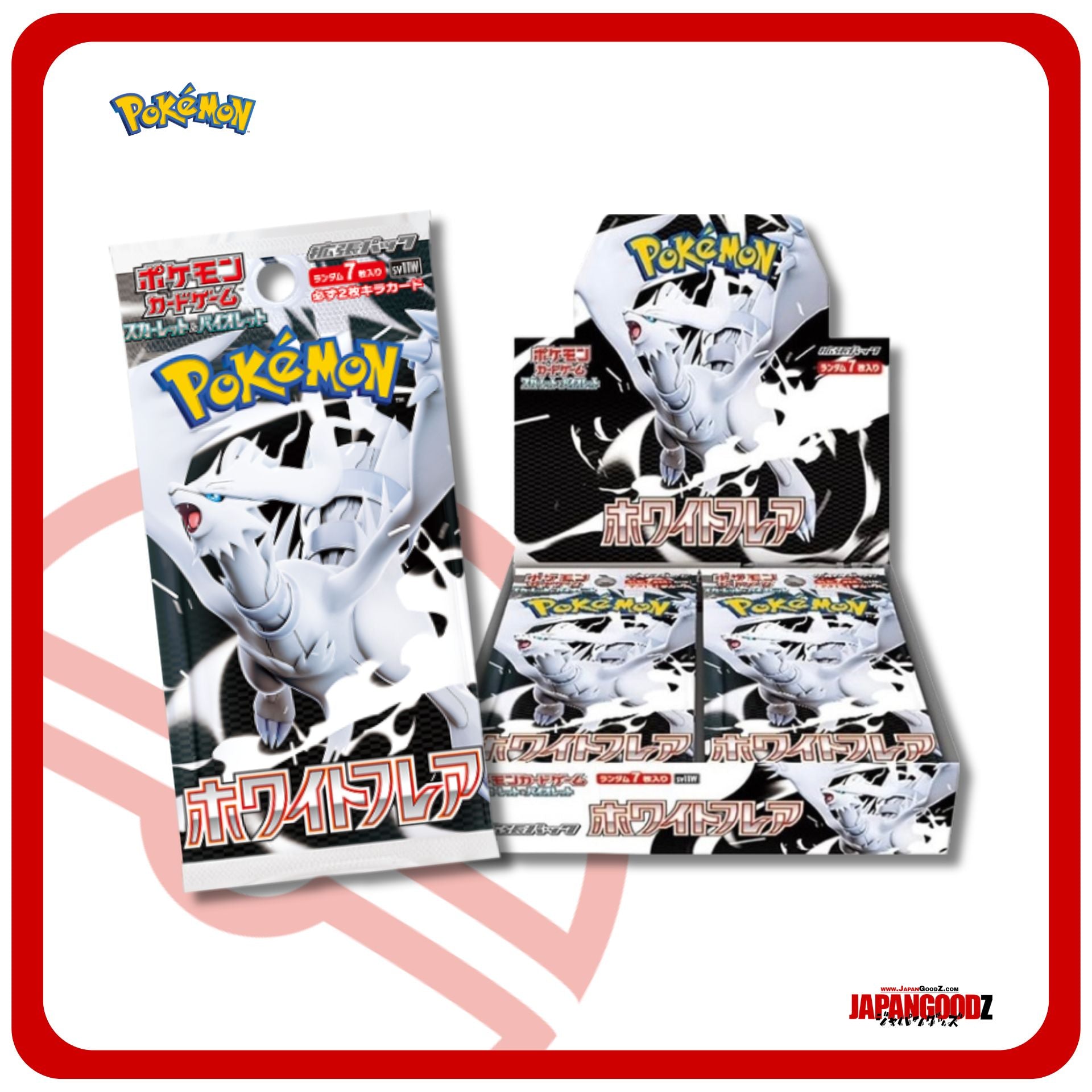 Pokemon - Scarlet & Violet | WHITE FLARE - SV11W JapanGoodz Pokemon - Scarlet & Violet | WHITE FLARE - SV11W JapanGoodz