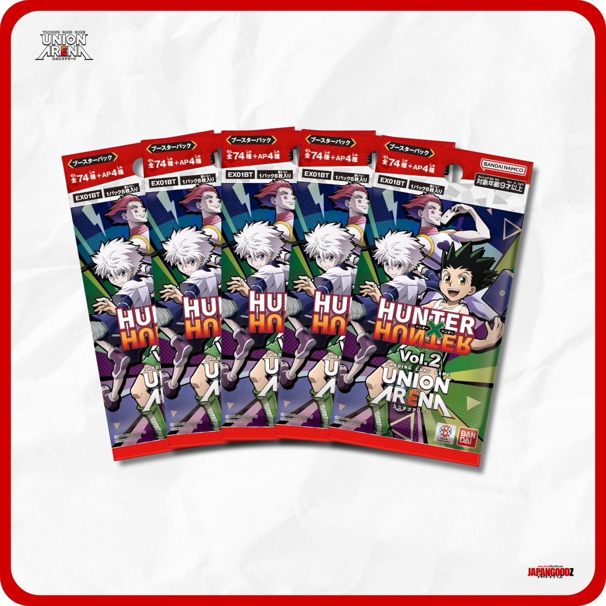 Union Arena - HUNTER × HUNTER VOL.2 (EX01BT)