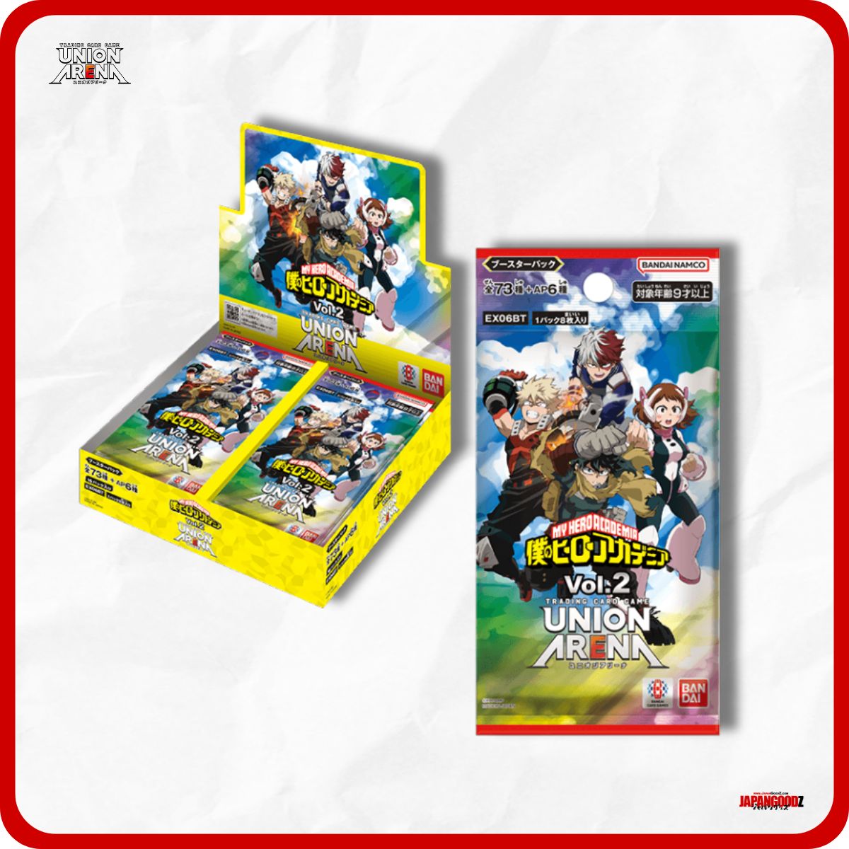 Union Arena - MY HERO ACADEMIA VOL.2 (EX06BT)