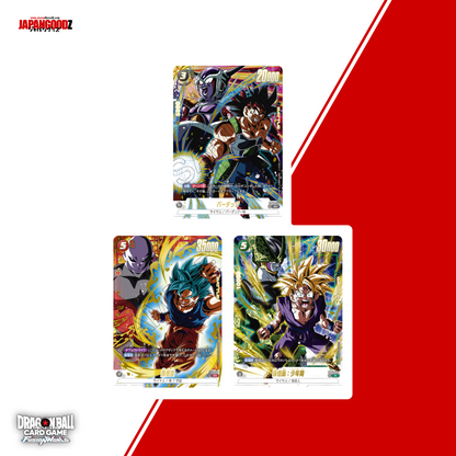 Dragon Ball Super CG Fusion World - Fierce Battle Super Warriors (3 Cards)