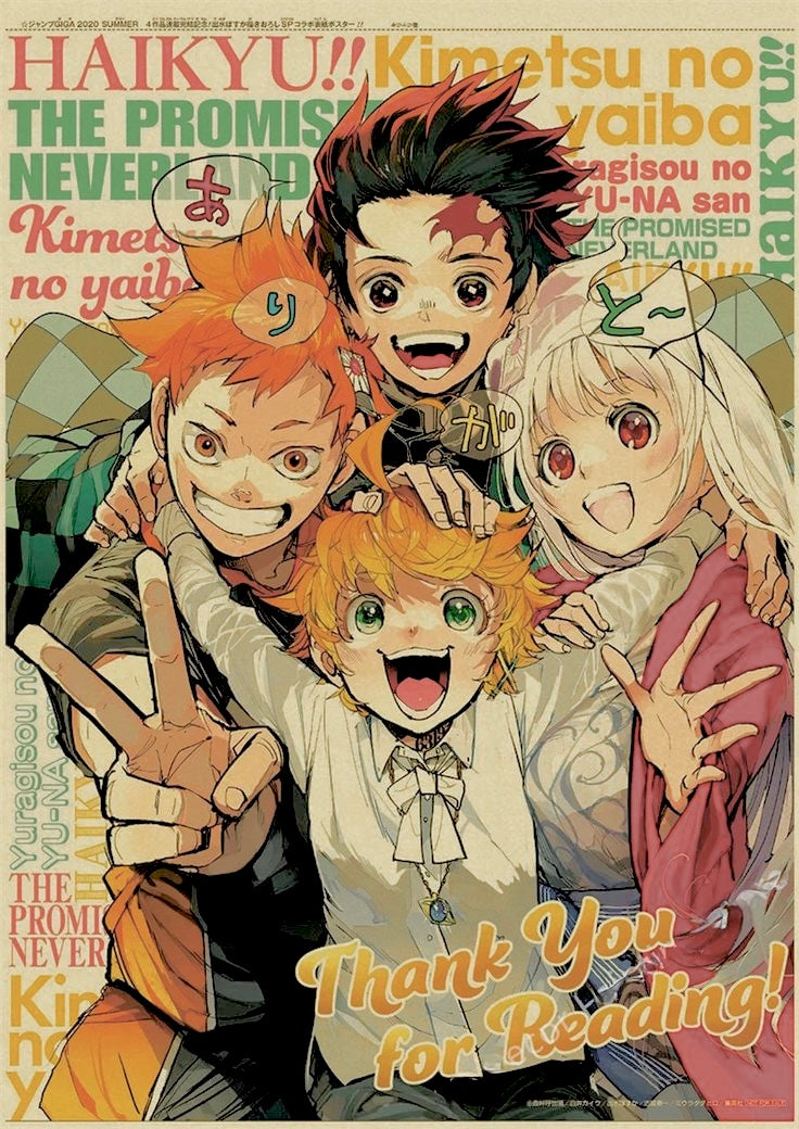 Jump GIGA SUMMER 2020 - DEMON SLAYER × HAIKYUU!!