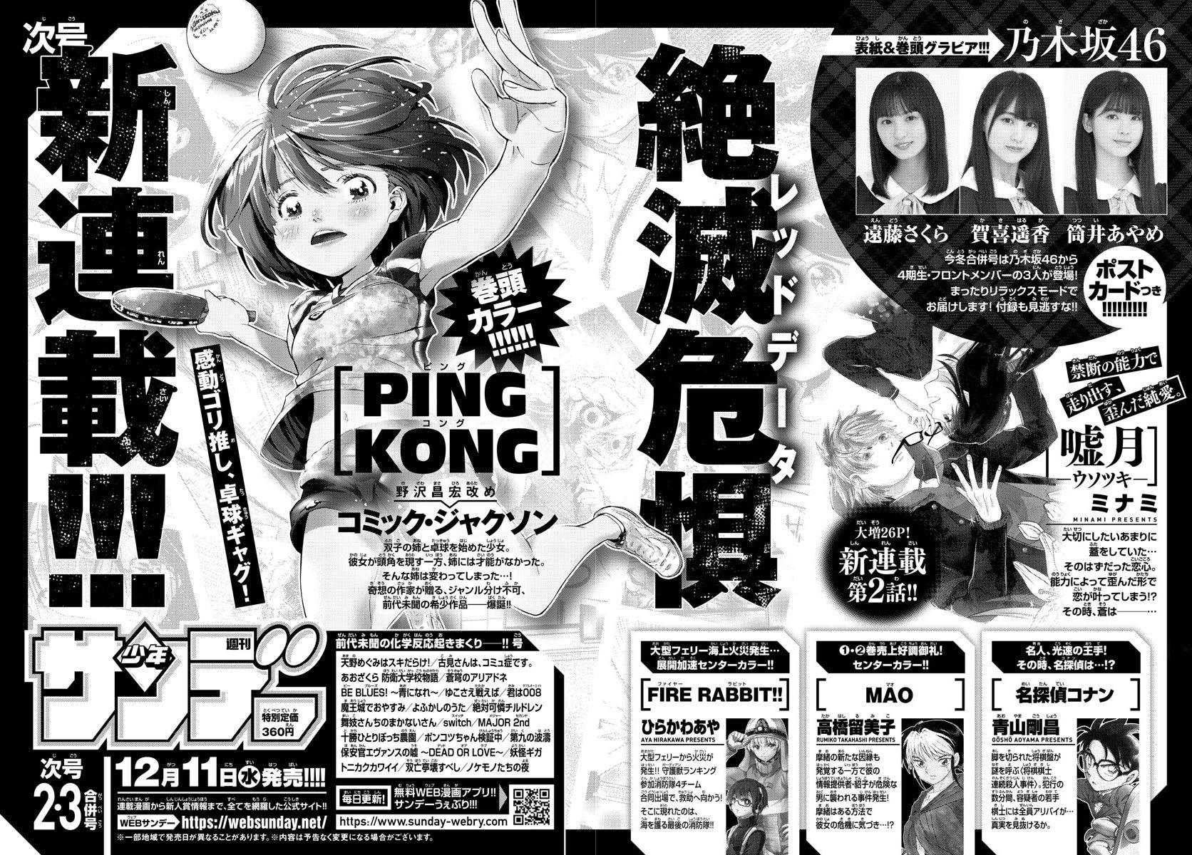 Weekly Shonen Sunday 1 (2020) - DETECTIVE CONAN