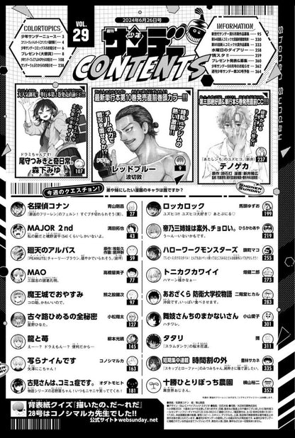 Weekly Shonen Sunday 29 (2024) - DETECTIVE CONAN