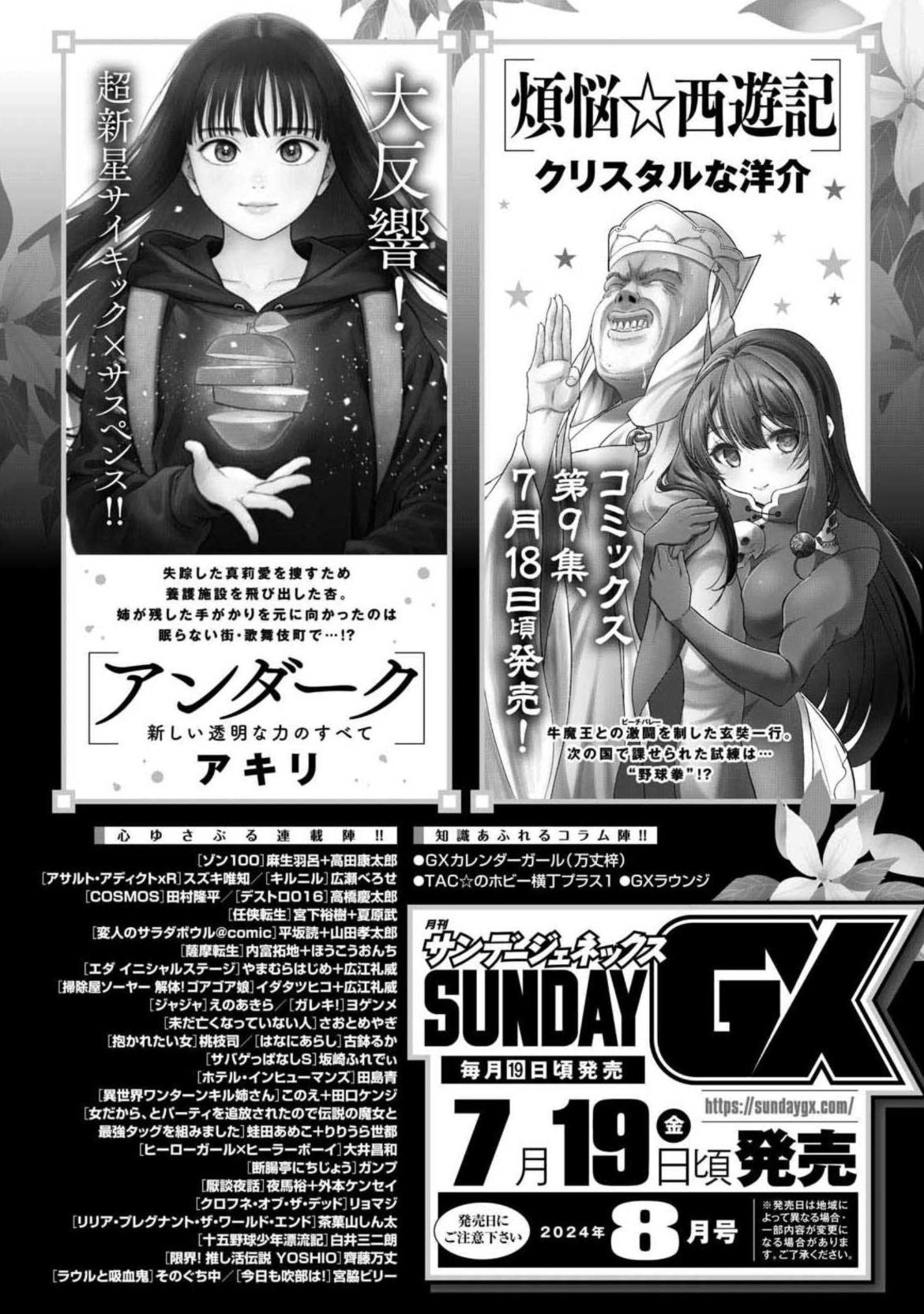 Sunday GX 7 (2024) - UNDARK