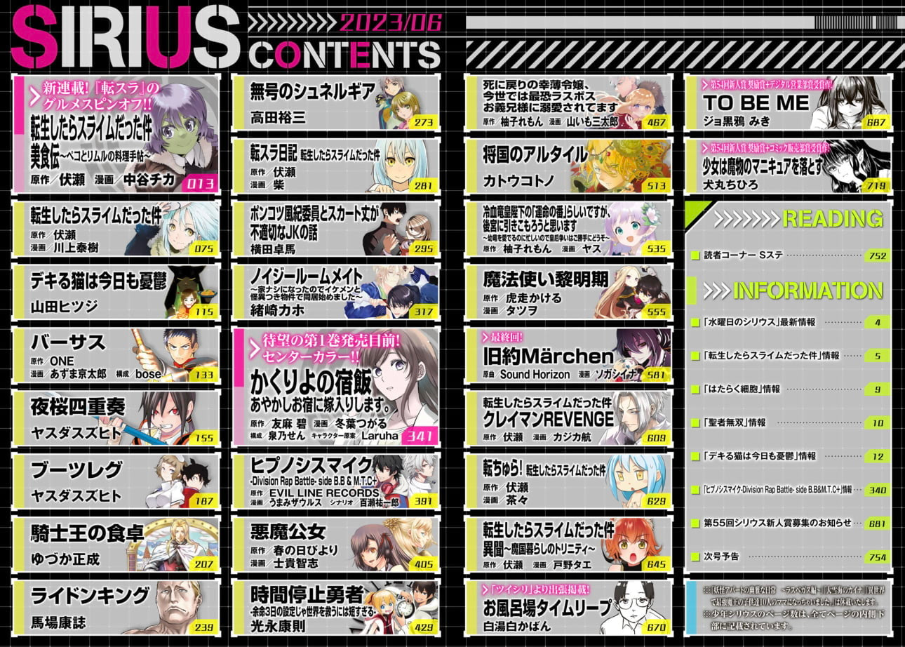 Monthly Shonen Sirius #6 2023