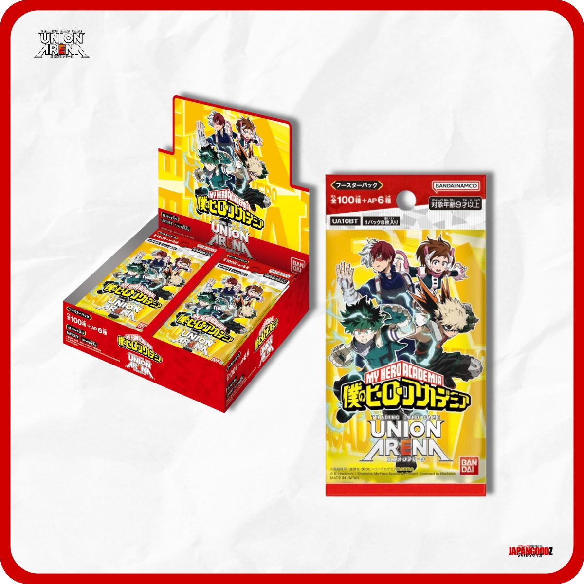 Union Arena - MY HERO ACADEMIA (UA10BT) – JapanGoodz